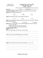 ĐỀ KHẢO SÁT CHẤT LƯỢNG NĂM HỌC 2012 - 2013 MÔN TOÁN LỚP 5 TRƯỜNG TH XUÂN HƯƠNG I