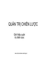 Kỹ năng quản trị chiến lược 