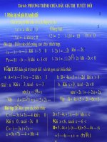 Tiếtb64: PT chứa dấu GTTD