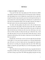 Giải pháp đẩy mạnh thực hiện công nghiệp hoá, hiện đại hoá nông nghiệp, nông thôn huyện hương trà, tỉnh thừa thiên huế 