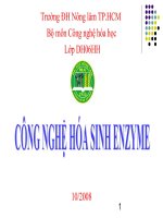 AMYLASE cong nghe hoa sinh enzym