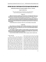 MÔ HìNH TOáN HọC Và TíNH ổN ĐịNH TUYệT ĐốI CủA MạNG THầN KINH NHÂN TạO