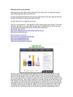 PM hữu ích cho bộ môn HÓA HỌC