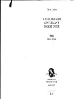 A well dressed gentlemans pocket guide 