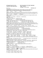 Đề tham khảo ôn thi TNPT môn sinh (3)