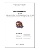 SKKN-Một số kinh nghiệm dạy tốt Listening skill