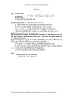 10 đề thi thử mới nhất vào trường chuyên