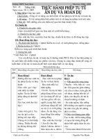 Tiết 45 Thực hành phép tu từ ẩn dụ và hoán dụ