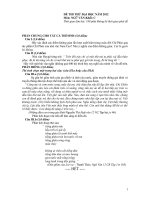    ĐỀ THI THỬ ĐẠI HỌC NĂM 2012   Môn: NGỮ VĂN;Khối: C