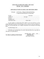 ĐƠN ĐĂNG KÝ MỞ CỬA HÀNG CHO THUÊ BĂNG HÌNH 