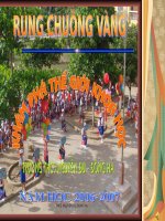 RUNG CHUÔNG VÀNG( THCS NGUYEN DU 3-2007)