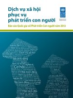 Báo cáo quốc gia về phát triển con người 2011