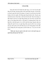  “Đánh giá công tác quản trị lãi suất và rủi ro lãi suất trong các ngân hàng thương mại Việt Nam.” 
