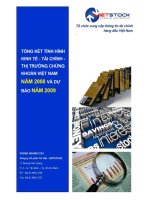 tổng kết kinh tế tài chính thị trường chứng khoán việt nam năm 2008 