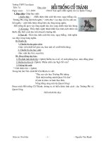 Tiết 74- Hồi trống Cổ Thành