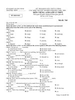 De thi thu so 1 rat tuyet