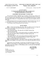 Quyết định chấm bài giảng điện tử lần thứ nhất