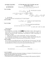 ĐỀ THI HỌC SINH GIỎI VÒNG TỈNH LỚP 9 THCS NĂM HỌC 2011-2012 MÔN TOÁN - SỞ GIÁO DỤC VÀ ĐÀO TẠO VĨNH PHÚC