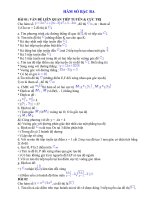 Ôn thi TN-HÀM SỐ BẬC BA