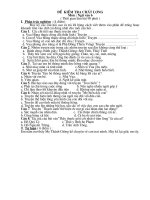 Đề KSCL cuối năm Văn 6