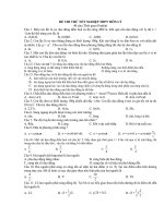 thi thu TNTHPT Vật lý 09