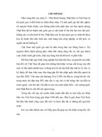 Giải pháp thu hút đầu tư trực tiếp của Nhật Bản vào Việt Nam