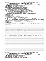 Đề KĐCL cuốiHk II 08-09