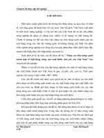 Nâng cao khả năng cạnh tranh một số mặt hàng nông sản xuất khẩu chủ yếu của Việt Nam