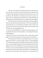 một số giải pháp Marketing nhằm nâng cao năng lực trong hoạt động kinh doanh dịch vụ vận tải của văn phòng đại diện hàng không Singapore.