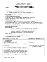 Tập đọc; MỒ CÔI XỬ KIỆN-Lớp 3