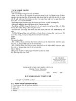 Thủ tục hoàn phí xăng dầu