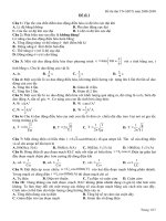 De thi thu TN GXTD nam 2008-2009 Phan 1