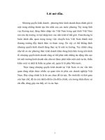 Phát triển hệ thống luật pháp của Việt Nam trong lĩnh vực Nhượng quyền kinh doanh