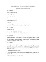 Ề THI TUYỂN SINH VÀO 10 THPT HẢI DƯƠNG 2008