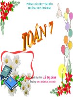 cộng trừ đa thưc