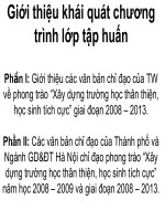 Tập huấn về 