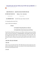 Hướng dẫn TS lớp 10 của Đăk Lăk