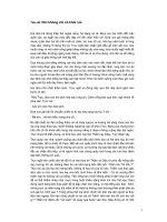 Truyện ngắn: Nơi không chỉ có khói núi.