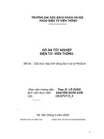 Cấu trúc-Nguyên lý hoạt động máy tính