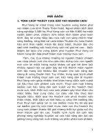 Tình hình tiêu thụ thủy sản nuôi trồng của các hộ nông dân tại huyện phú vang   