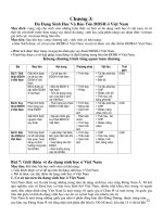 Bài giảng bảo tồn đa dạng sinh học - Chương 3