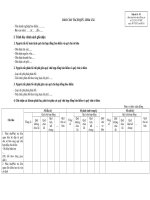 MẪU BÁO CÁO TÁCH QUỸ, CHIA LÃI