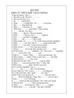 Ôn tâp HK2-lần 1