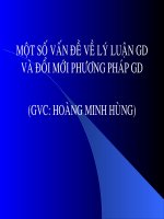 TÂM LÝ & PP ĐỔI MỚI.