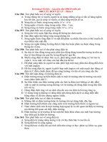 1000 câu hỏi trac nghiem VL ôn thi vào ĐHCĐ Phần 5.doc