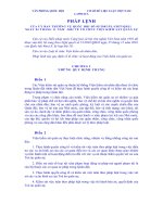 Pháp lệnh Tổ chức Viện kiểm sát quân sự