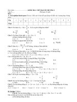 Đề KT C. 4 Đại số 9 khá hay