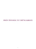 Phân tích đầu tư chứng khoán 