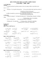 de cuong on thi lai k11