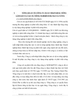 Công tác kế toán tại công ty xuất nhập khẩu nông lâm sản và vật tư nông nghiệp 